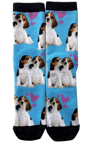 Clearance Sell - Digital printing bamboo socks for Beagle lovers Carousel 2