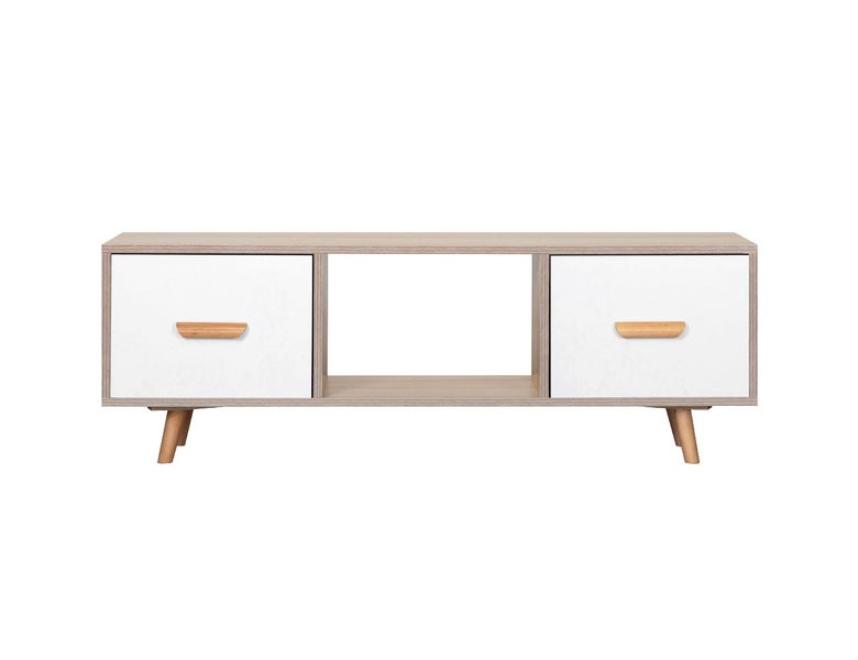 Cocoa Scandi-Style Entertainment Unit with Drawers Carousel 2