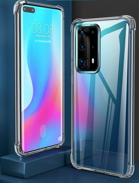 Huawei P40 Case Transparent Clear Case Cover Carousel 2