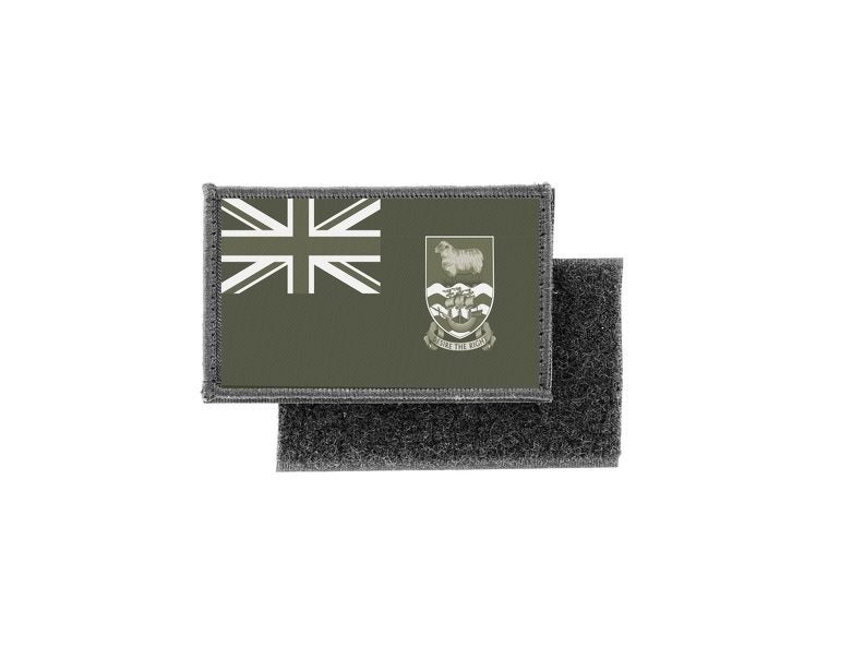 Flag patch printed badge tactical camo country falklands islands Carousel 1