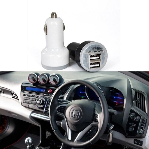 1-Port 2-Port USB Mini Car Charger Adapter Bullet For Androi Phone iPhone GPS Carousel 1