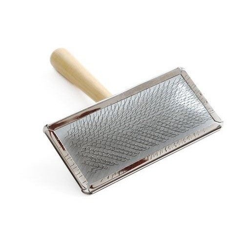 Dog Brush Style It Slicker Wood Handle Large Carousel 1