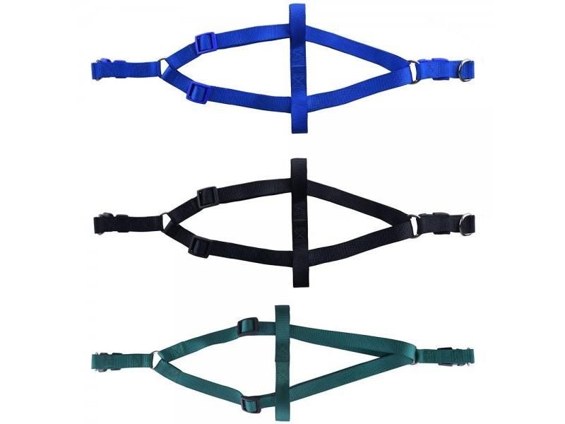 Nylon Pet Dog Harness No Pull Adjustable Dog Leash Vest Classic Running Leash Carousel 1