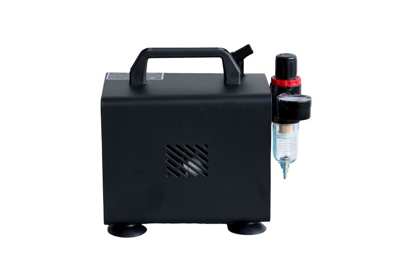 NEW Air Brush Compressor Kit 2 YR Warranty Carousel 2
