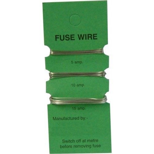 Fuse Wire Card - 5/10/15 Amp Carousel 1
