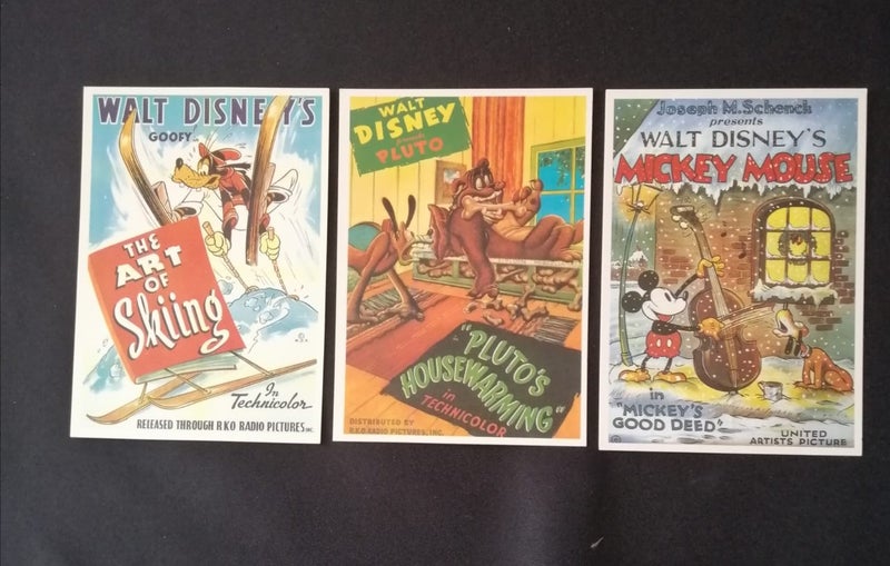 VINT DISNEY & BP COLLECTABLE POSTCARDS Carousel 1
