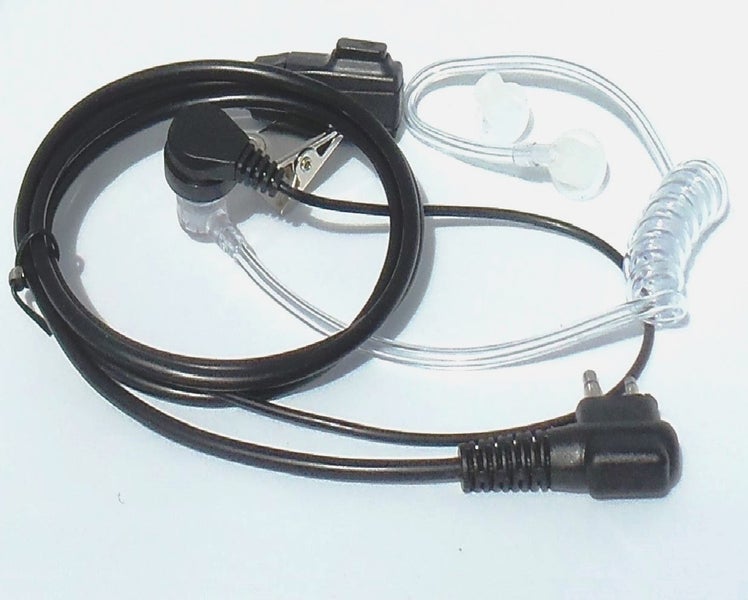 Acoustic 2-Pin Headset Earpiece / Microphone for Motorola Radios Carousel 1
