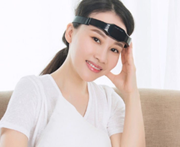 Electric Wireless Sleep Instrument Head Aid Acupuncture Hypnosis Instrument Carousel 2