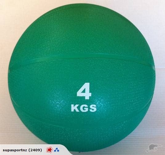 Medicine Ball 4kg bouncing from Prime Fitness! Carousel 1
