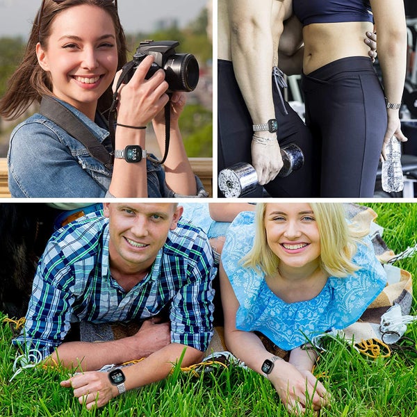 Fitbit Sense Stainless Steel Strap Carousel 6