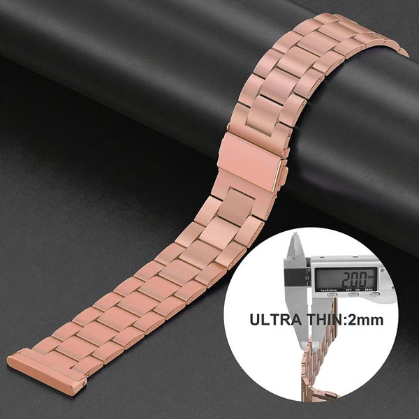 Fitbit Sense Stainless Steel Strap Carousel 2