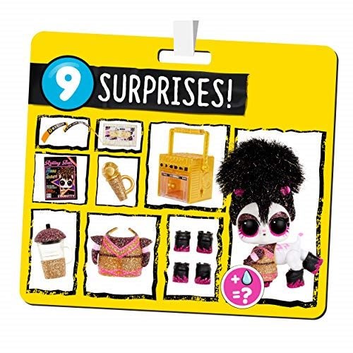 LOL Surprise Remix Pets Collectable 9 Surprises with Real Hair, Accessories and Carousel 2