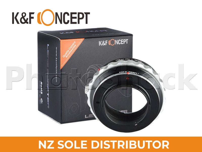 K&F Concept Nikon G/F/AI/AIS/D Lenses to M43 MFT Mount Camera Adapter Carousel 2
