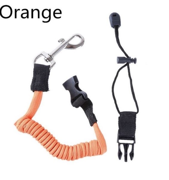 1Pcs Elastic Kayak Canoe Paddle Surfboard Rope Rowing Boats Lanyard Safety Rope Carousel 1