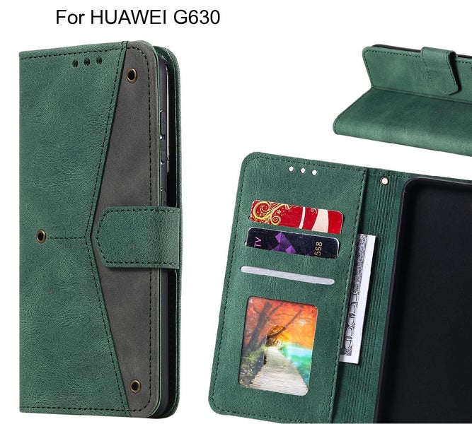 HUAWEI G630 Case Wallet Denim Leather Case Cover Carousel 1