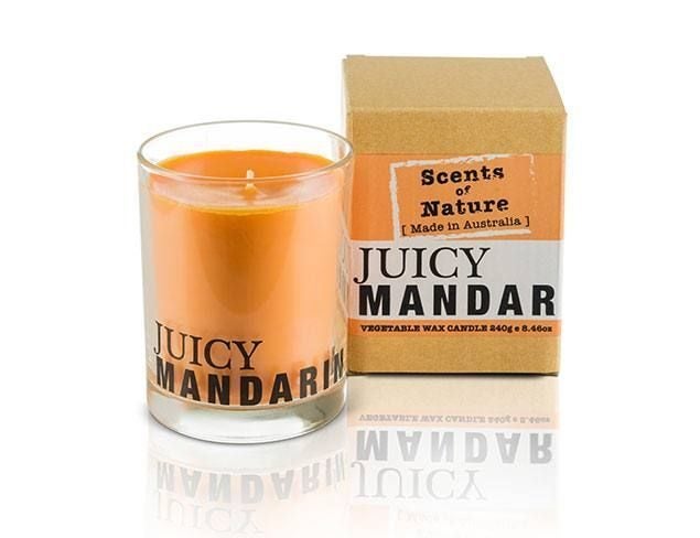 Scents of Nature by Tilley Soy Candle - Juicy Mandarin Carousel 1