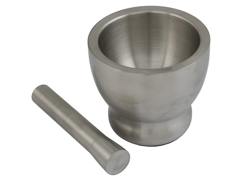 Stainless Steel Mortar and Pestle 12.5cm with Silicone Guard Carousel 3
