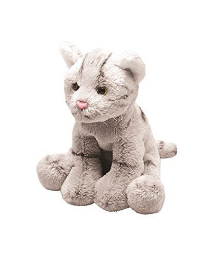 Suki Gifts International Yomiko Sitting Cat, Small, Grey Tabby Carousel 1
