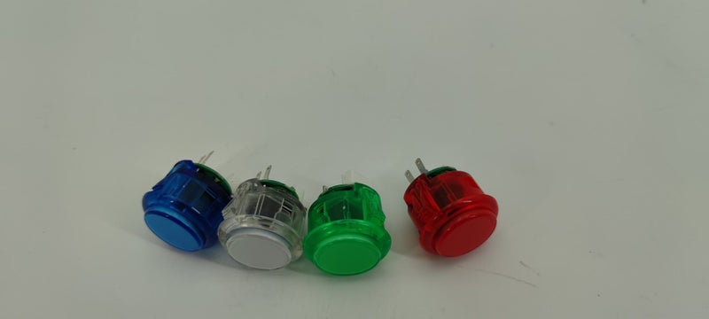 arcade button with LED lights screw in button 28mm Carousel 2