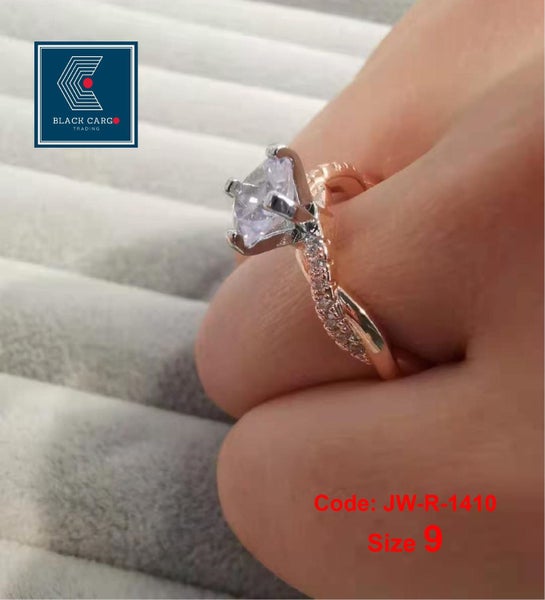 NEW new Gold Diamond Ring Jewellery 18KGP Gold Jewellery *Clearance* Carousel 2