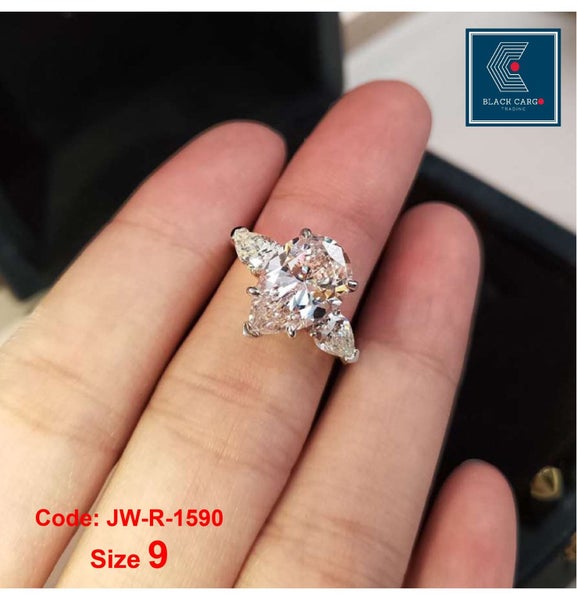 Moissanite Diamond Ring Gold Eternity Ring Jewellery *Local Buy* Carousel 2