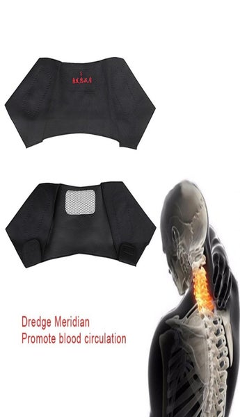 Self-heating shoulder pad supports Size Medium 40CM (14 Magnets)62866850834561111