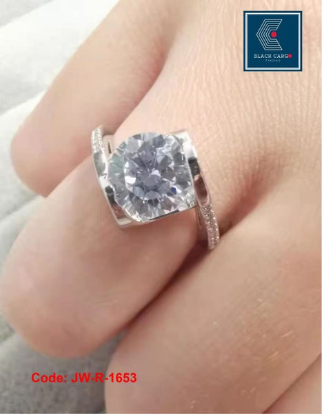 Diamonds Ring 18KGP White Gold Eternity Ring Jewellery *Local Clearance* Carousel 2