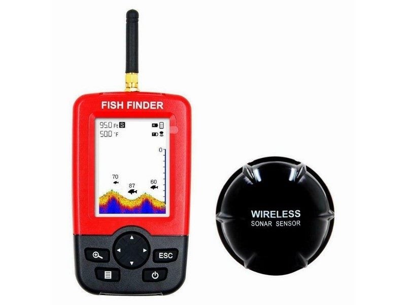 Sonar Fish Finder Wireless Fish Finder Alarm Ocean Rock Fishing for Boat Fishing Carousel 13