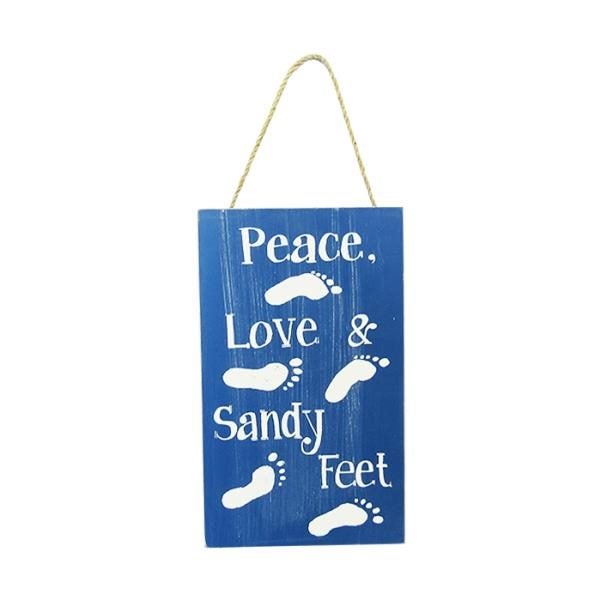 Wall Art - Beach Life HangerPeaceLove Carousel 1