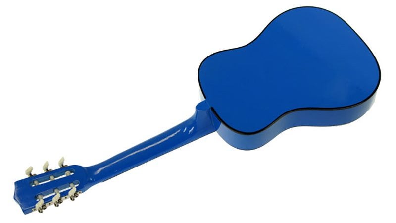 Childrens no-cut acoustic guitar - Blue Carousel 2