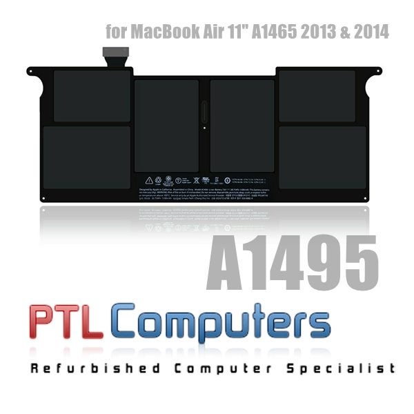 Apple Macbook Replacement battery A1495 MacBook Air 11" A1465 2013 2014 Md711 Carousel 1