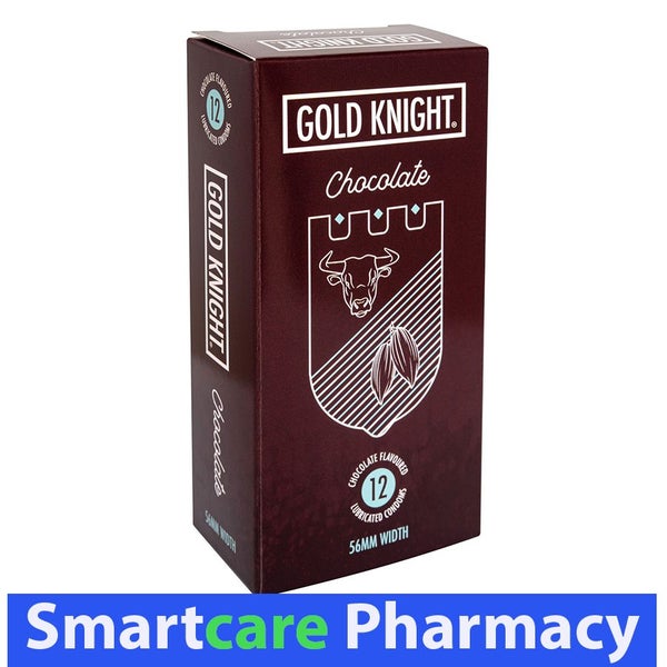 Gold Knight Chocolate flavoured Condoms 12s Carousel 1
