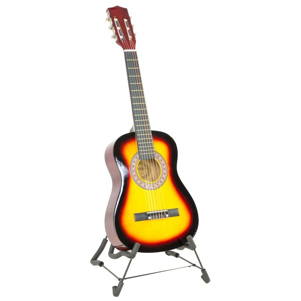 Karrera Childrens no-cut acoustic guitar Music String Instrument Sunburst Carousel 1