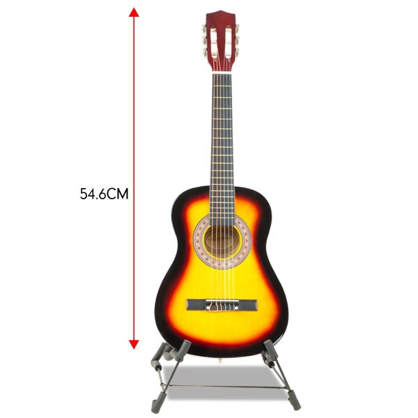 Karrera Childrens no-cut acoustic guitar Music String Instrument Sunburst Carousel 5