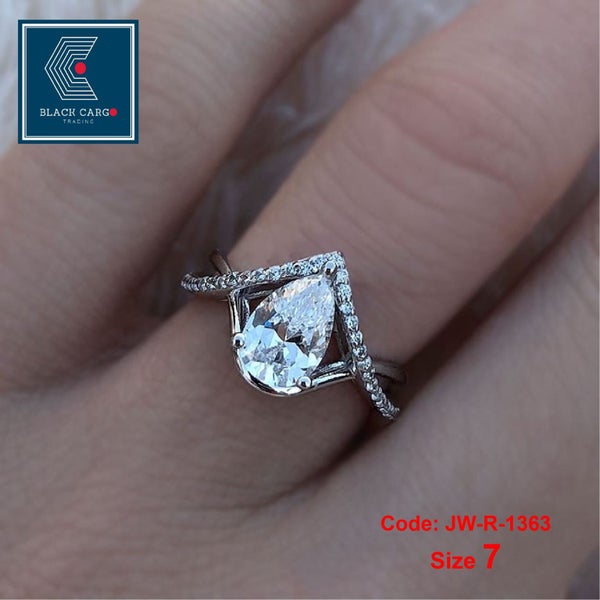 Eternity Diamond Ring Gold Promise Ring Jewellery *Local Clearance* Carousel 1