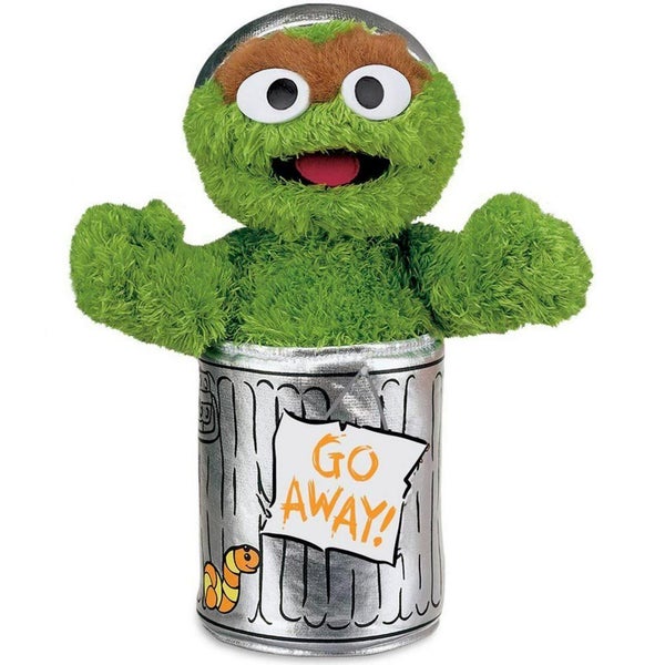 GUND Sesame Street Oscar The Grouch Plush Toy Carousel 1