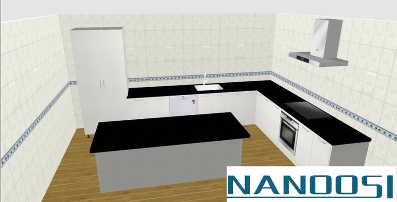 Complete Kitchen ''Kit-set Flat-pack DIY'' With Engineered Stone and Appliances Carousel 1