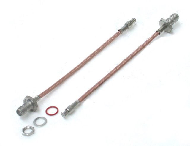 11MCX to 24SMA on RD-316/U double-screened cable 115mm long Coaxial Cable Assemb Carousel 1