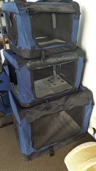 Soft Pet - Cat Crate / Travel Cage Carrier - Med Carousel 2