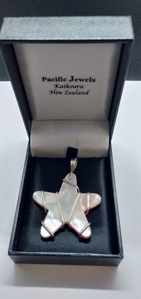 Shell Star Pendant 925 Carousel 5