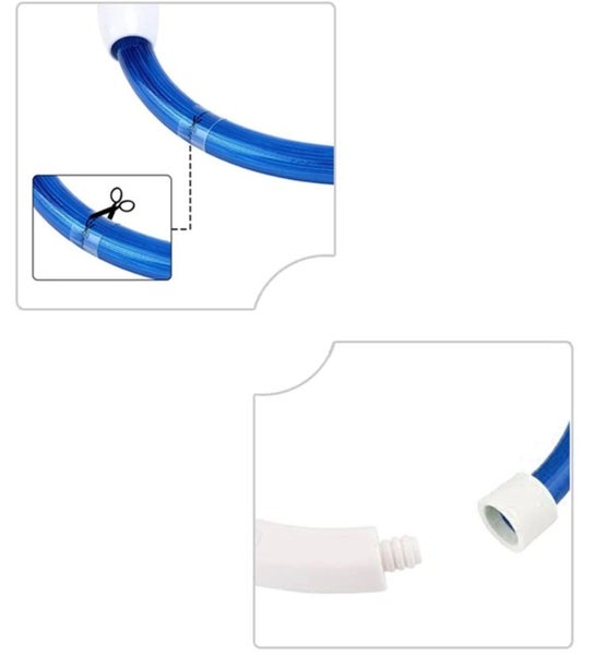 LED Illuminating Pet Dog Collar 70cm - Rechargeable, USB, Funky, Party Collar! Carousel 5