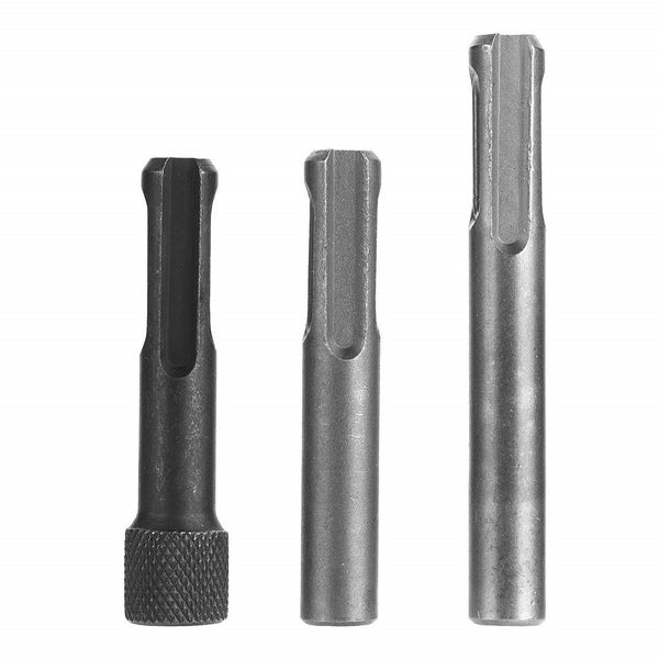 3PCS SDS Adapter Set 1/4" Hex Shank Screwdriver Bit Holder Socket Converter Carousel 2
