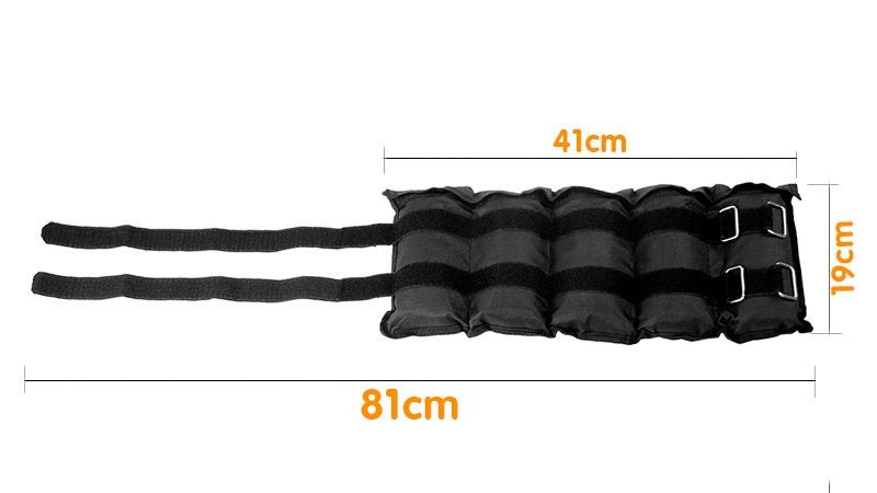 Powertrain Heavy Duty Adjustable Ankle Weights - 5kg Carousel 4
