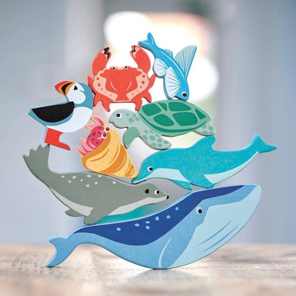Tender Leaf Toys Wooden Hermit Carousel 2