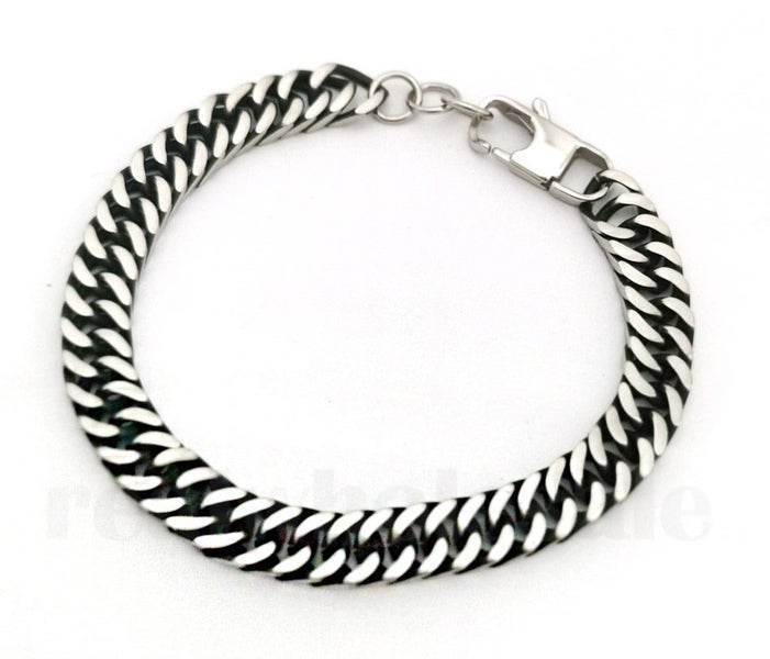 Stainless Steel Bracelet Curb Link Bracelet Carousel 1