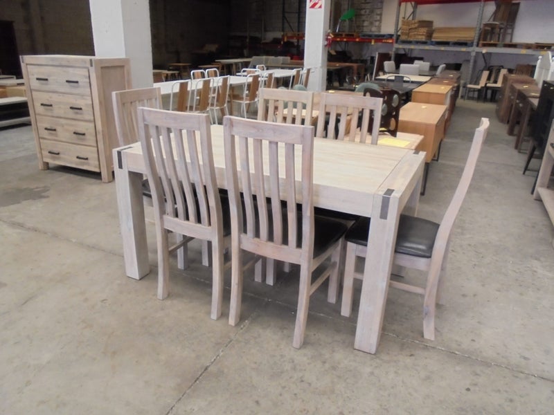 Bric 7pce dining suite 1500mm Carousel 1