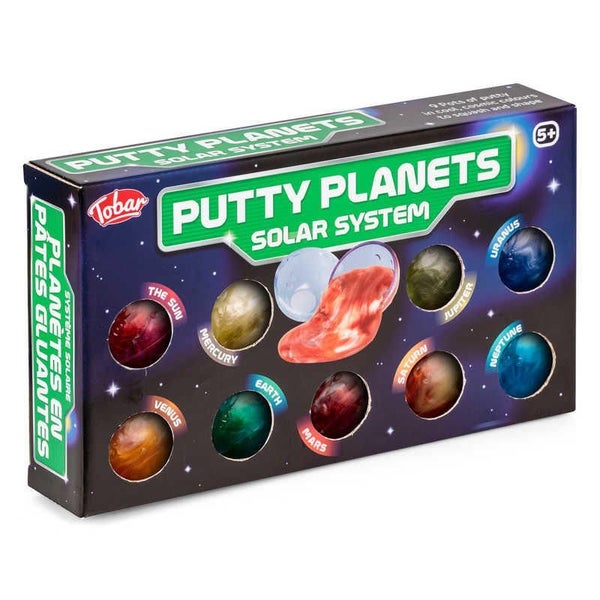 Putty Planets Solar System Kit - Space - Tobar Carousel 1