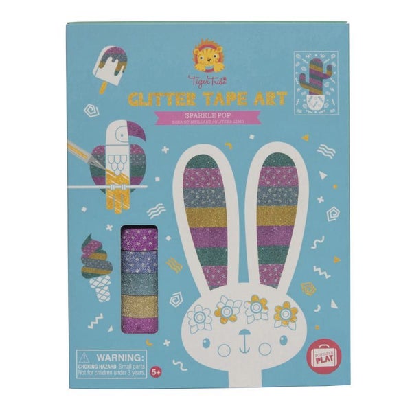 Glitter Tape Art Kit - Sparkle Pop - Tiger Tribe Carousel 1