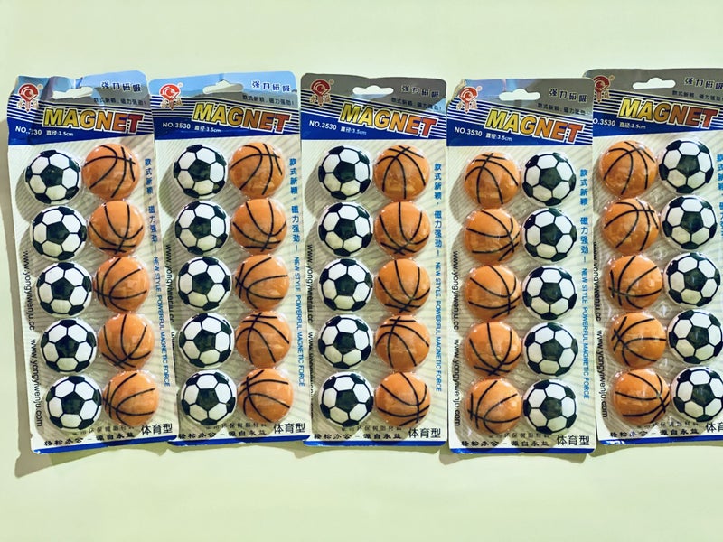 Whithboard Magnet Button x 5 Packs Carousel 2