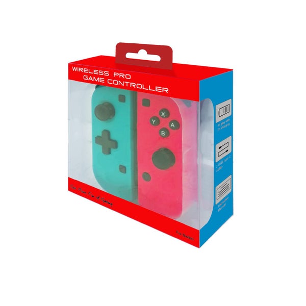 JoyCon L/R Wirelss Controllers for Nintendo Switch Gyro Axis and Dual Vibration Carousel 1